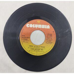 Paul McCartney – Coming Up 7” Vinyl Single Columbia 1-11263 Canada 1980